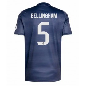 Pánské fotbalový oblečení Real Madrid Jude Bellingham #5 Venkovní košile 2025-26 Krátkým Rukávem